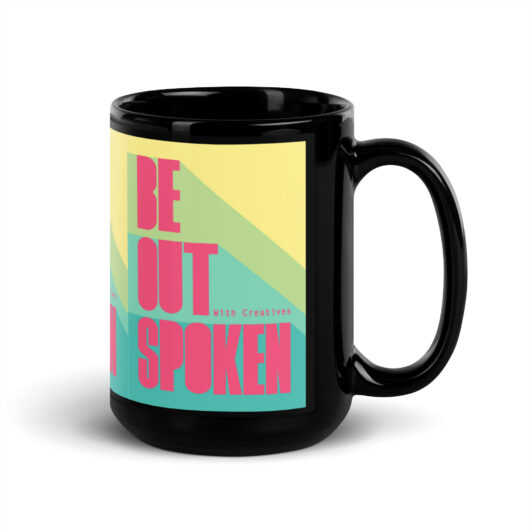 Black Glossy Mug