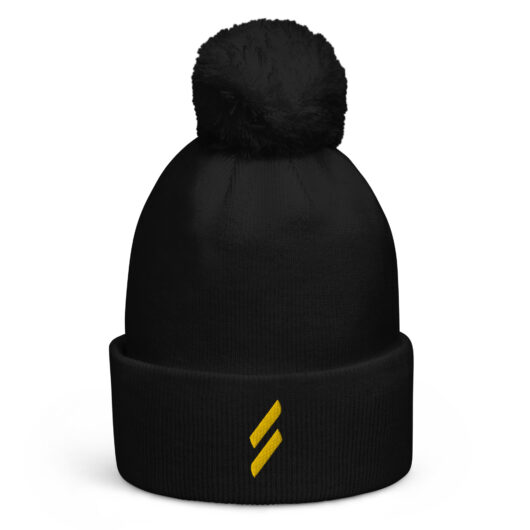Pom pom beanie
